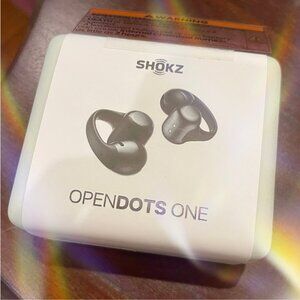 Shokz OpenDots ONE Open-Ear True Wireless Earbuds - Black *BNWT*